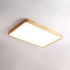 Hano træ geometrisk loftslampe | Fioriscas
