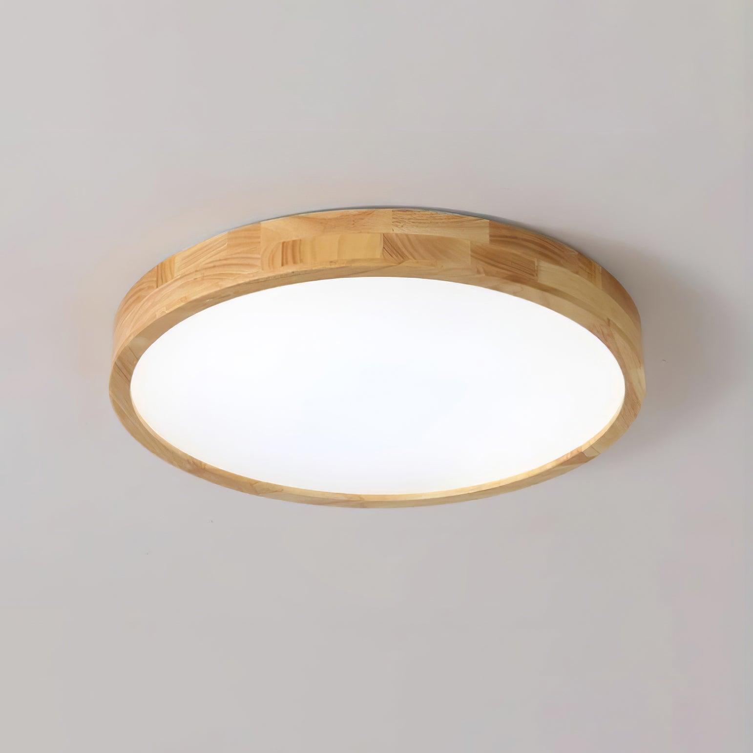 Hano træ geometrisk loftslampe | Fioriscas