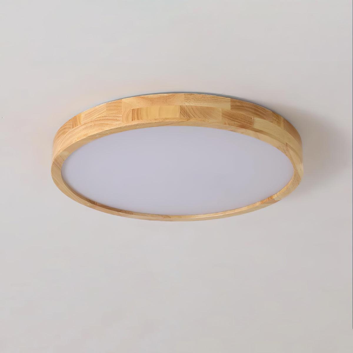 Hano træ geometrisk loftslampe | Fioriscas