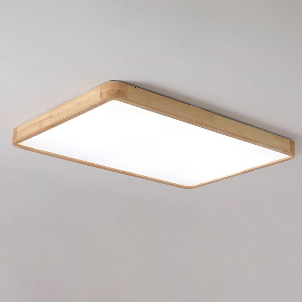 Hano træ geometrisk loftslampe | Fioriscas