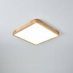 Hano træ geometrisk loftslampe | Fioriscas