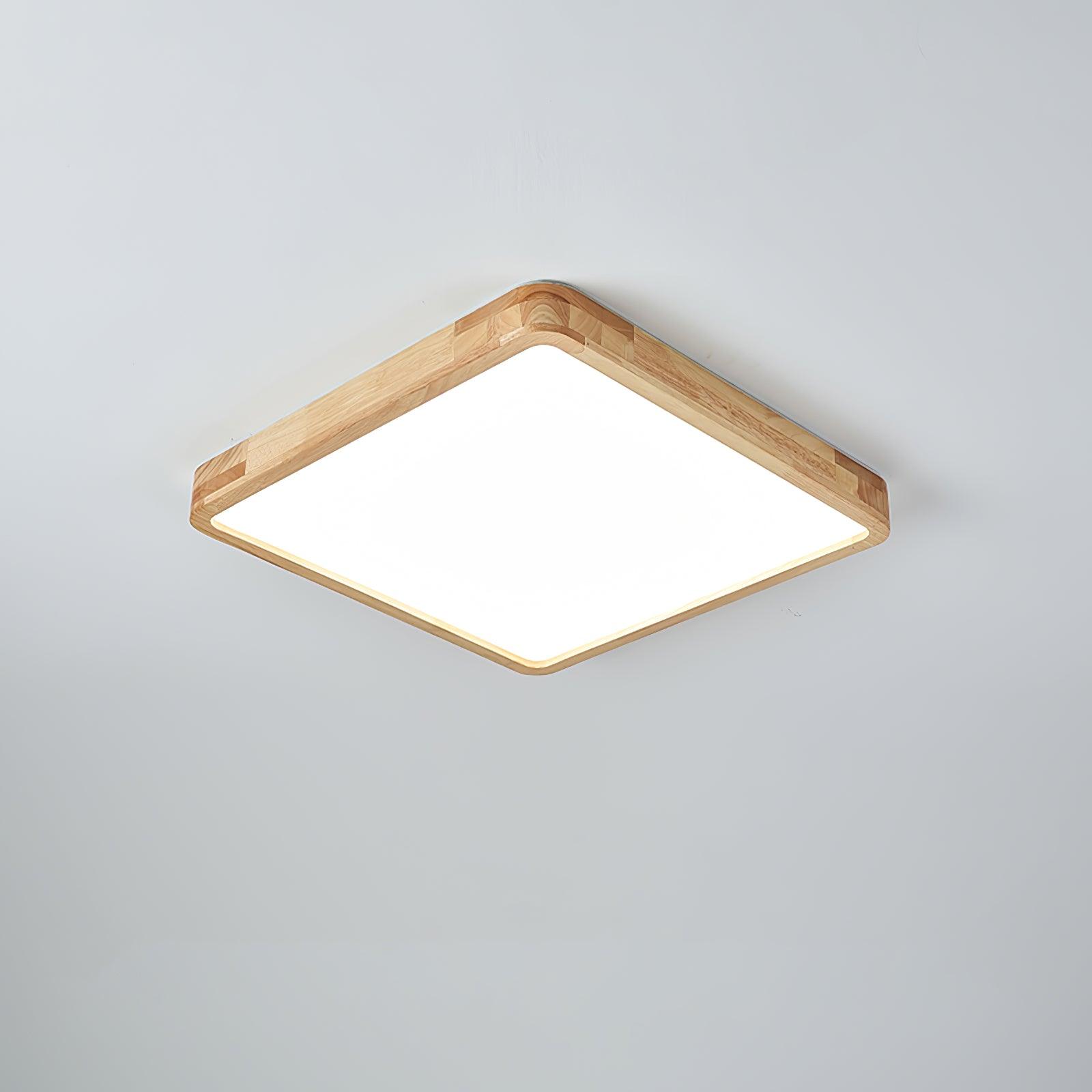 Hano træ geometrisk loftslampe | Fioriscas