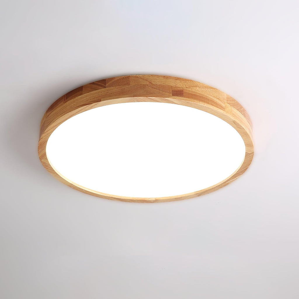 Hano træ geometrisk loftslampe | Fioriscas