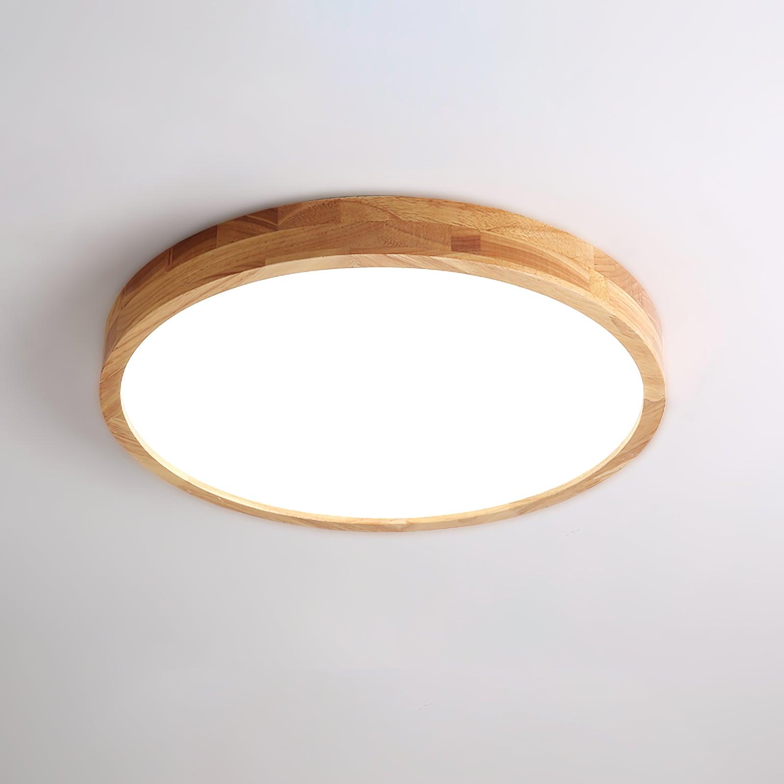 Hano træ geometrisk loftslampe | Fioriscas