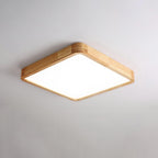 Hano træ geometrisk loftslampe | Fioriscas