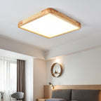 Hano træ geometrisk loftslampe | Fioriscas