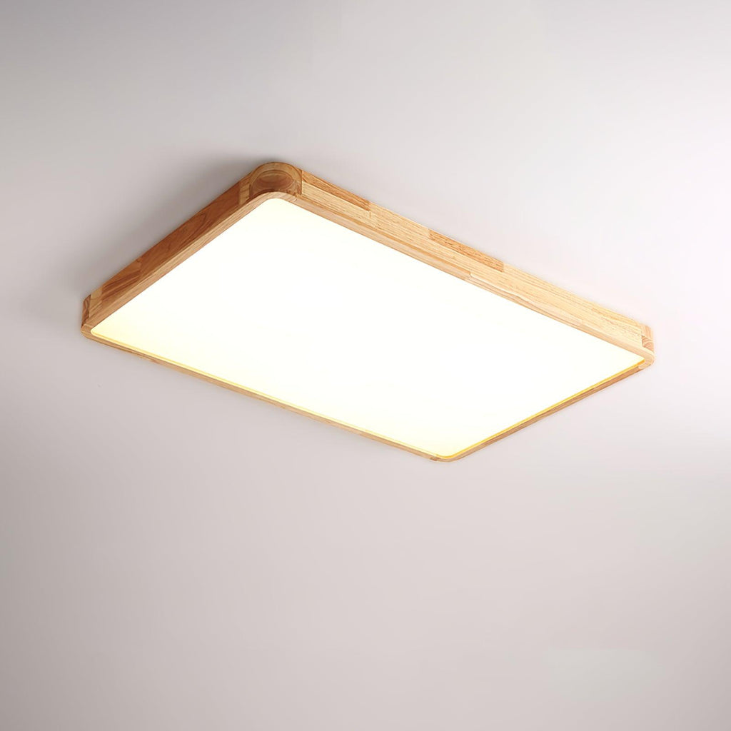 Hano træ geometrisk loftslampe | Fioriscas