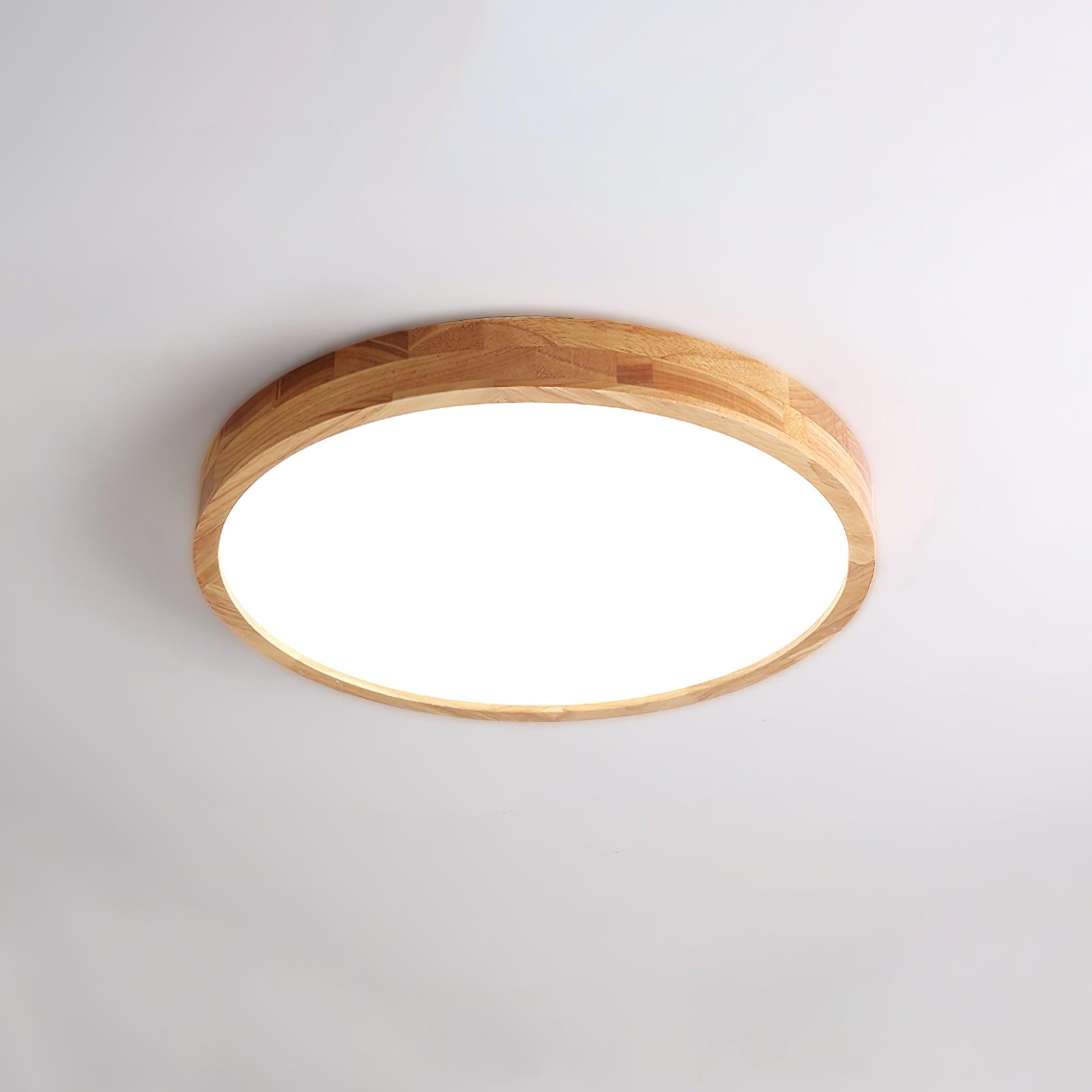 Hano træ geometrisk loftslampe | Fioriscas
