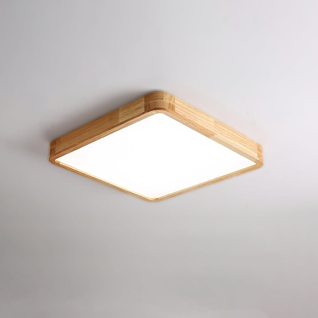 Hano træ geometrisk loftslampe | Fioriscas
