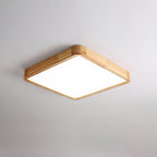 Hano træ geometrisk loftslampe | Fioriscas