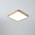 Hano træ geometrisk loftslampe | Fioriscas