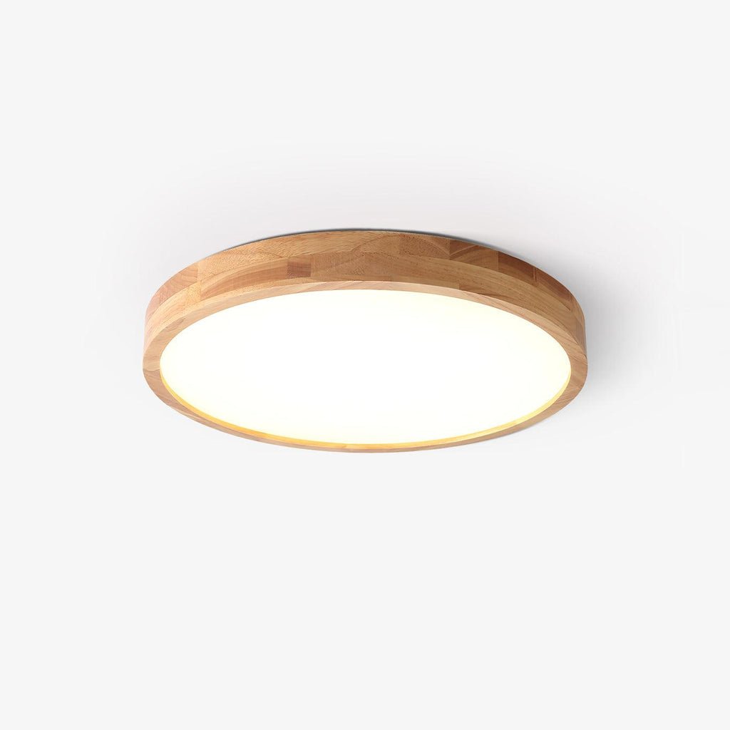 Hano træ geometrisk loftslampe | Fioriscas