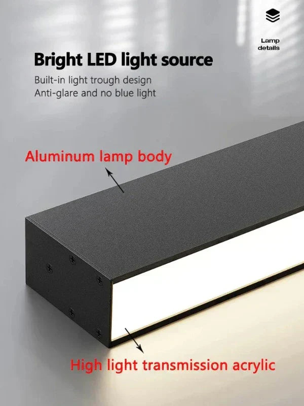 Lumenra Eco LED indbygningsloftlampe, dæmpbar, sort eller hvid, 6 størrelser