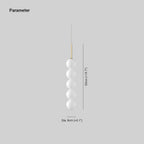 Valentina Hanglamp Wit Bubbels Noorders | Fioriscas