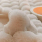 LumenWeave Plush Wool Throw Blanket, Soft Cozy Warmth, 5 Colors