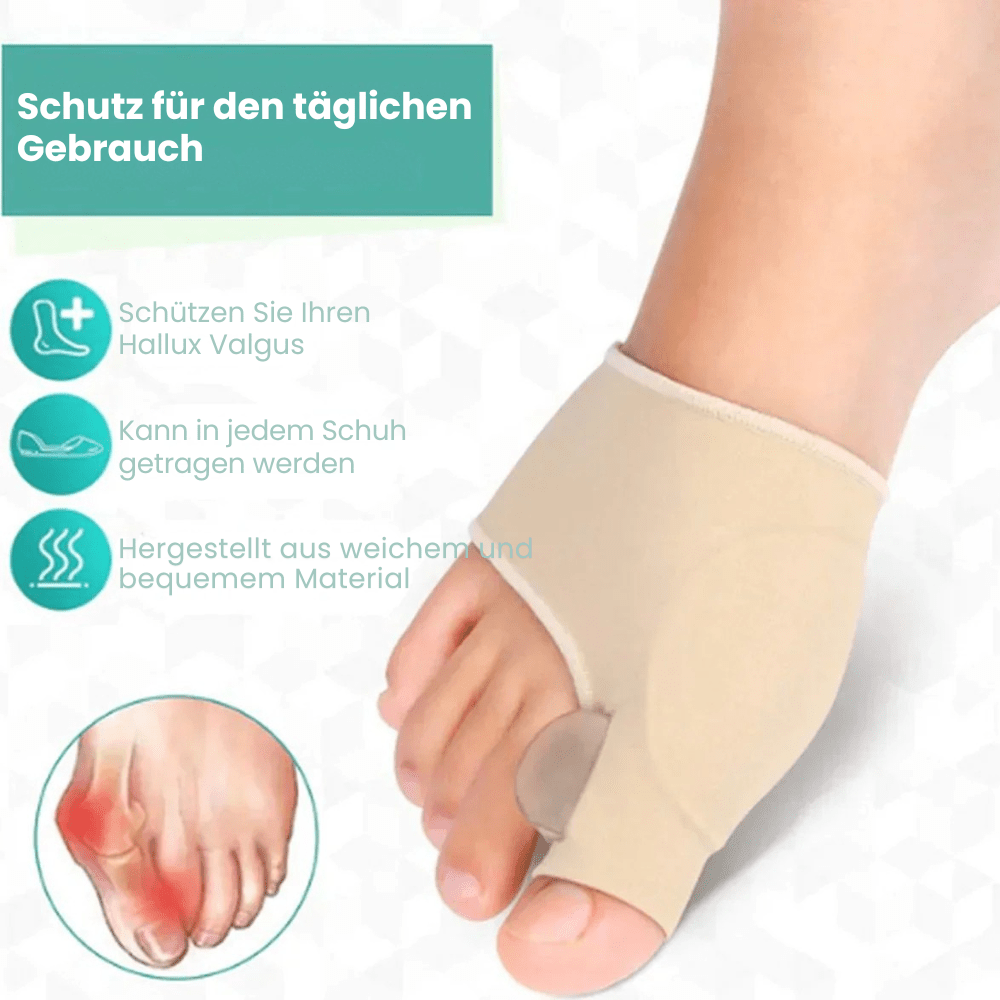 Hallux valgus-korrigerare för tonåringar | Smärtfri och diskret att bära - Fioriscas