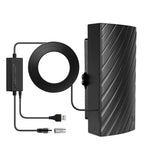 אנטנת טלוויזיה פנימית לטווח ארוך עבור 4K HDTV, עד 600 מייל