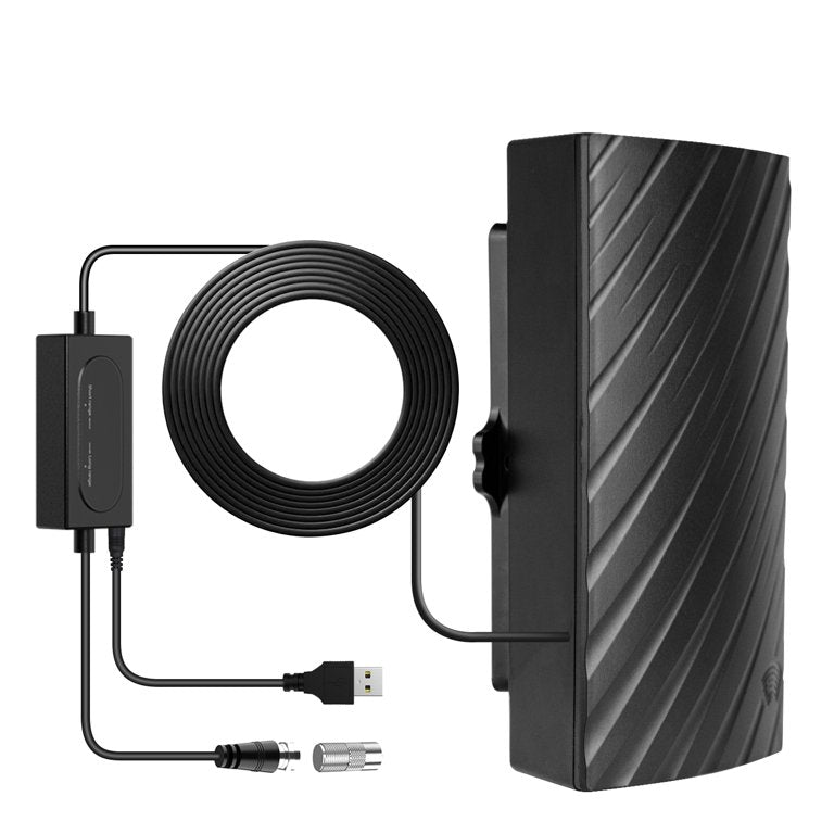 אנטנת טלוויזיה פנימית לטווח ארוך עבור 4K HDTV, עד 600 מייל