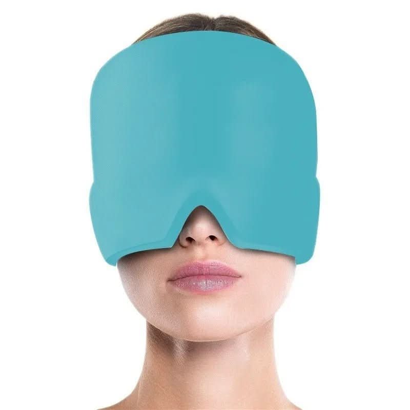 Masque contre les migraines et les maux de tête avec thérapie par le froid et la chaleur - Fioriscas