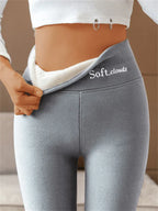 AstraWeave Cold-Weather Leggings, Cashmere-Fleece Lined Stretch Fit