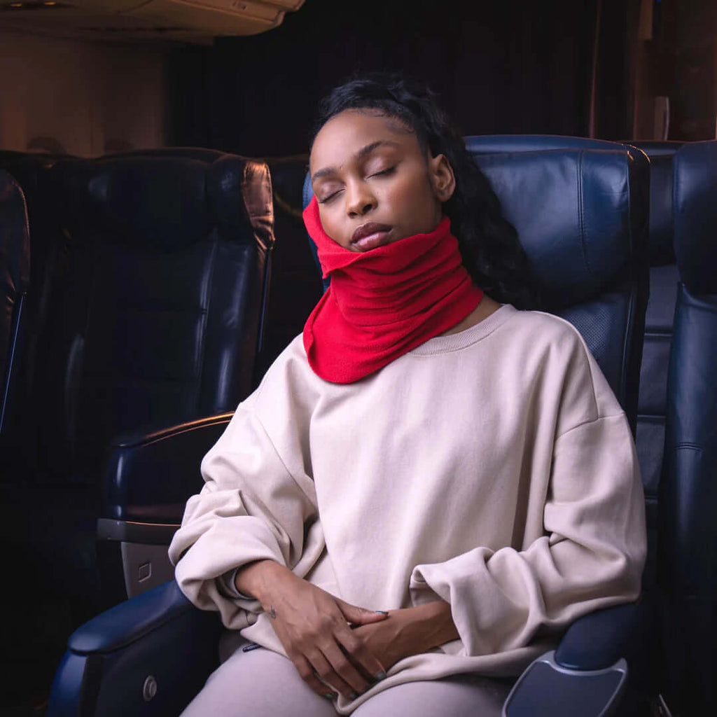 U-Shaped Neck Travel Pillow, Upright Rest For Flights And Commutes