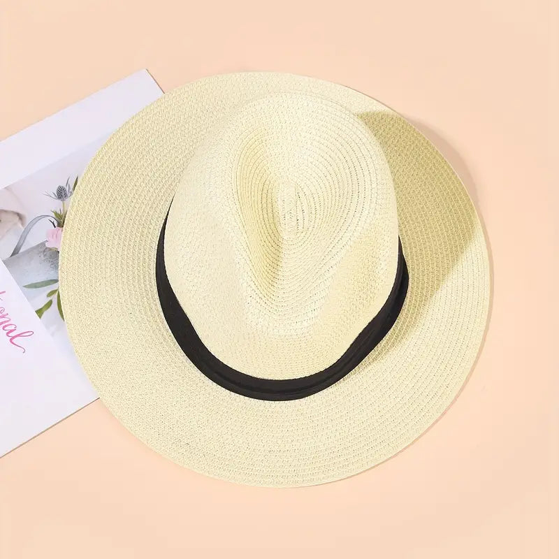 Sombrero Panamá TierraLuz hecho a mano en Ecuador para el estilo de verano | Fioriscas