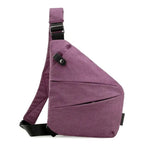 RFID-Blocking Anti-Theft Crossbody Travel Bag, Water-Resistant