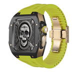ערכת נרתיק AstraGuard ל-Apple Watch Ultra, מעטפת טיטניום עם רצועת גומי פלואורי