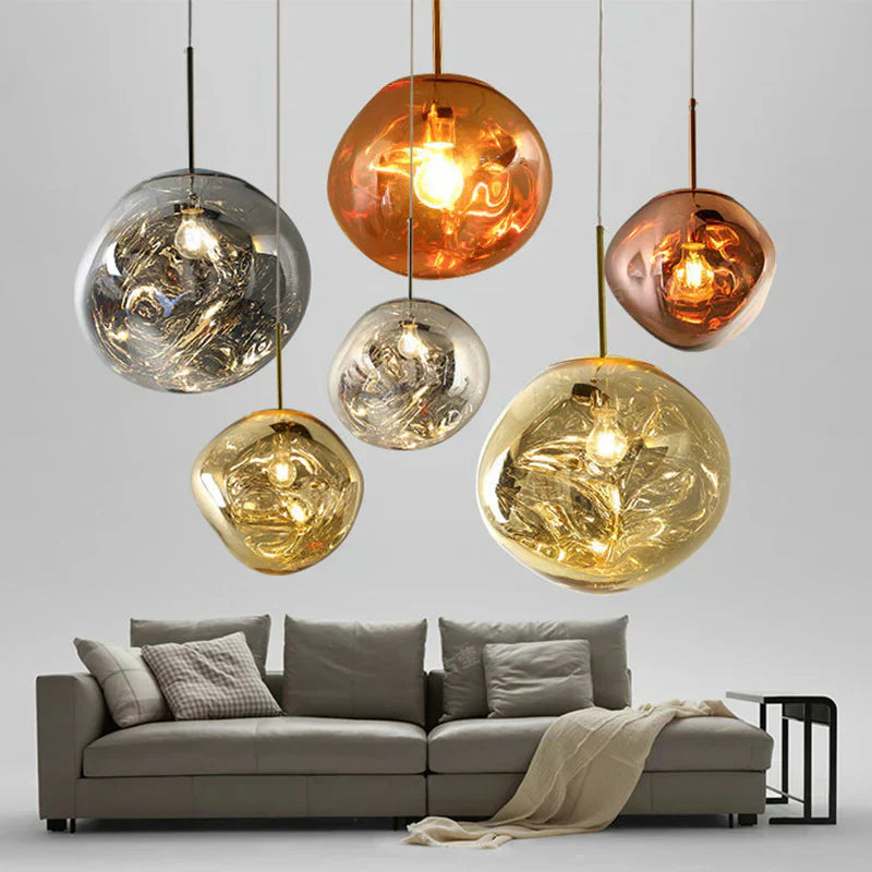Fjordline Nordic-Inspired Glass Pendant For Kitchens And Dining Rooms