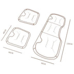 Cuscino per sedile DriveEase, comfort in auto per lunghi viaggi | Fioriscas