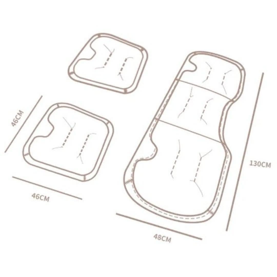Cuscino per sedile DriveEase, comfort in auto per lunghi viaggi | Fioriscas