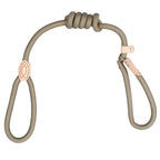 Robust dog leash made from climbing rope for maximum safety - Fioriscas