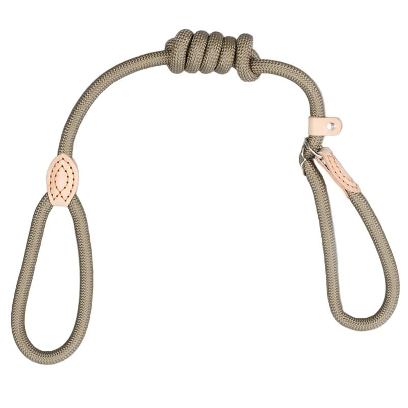 Robust dog leash made from climbing rope for maximum safety - Fioriscas