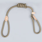 Robust dog leash made from climbing rope for maximum safety - Fioriscas