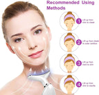 Massaggiatore viso 3 in 1 con fototerapia, vibrazione e funzione termica - Fioriscas