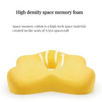NovaLum Memory Foam Lumbar & Seat Cushion Set for Car and Office
