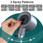 High-Pressure Shower Head by FluxFlow Pro with 9-Layer Filtration