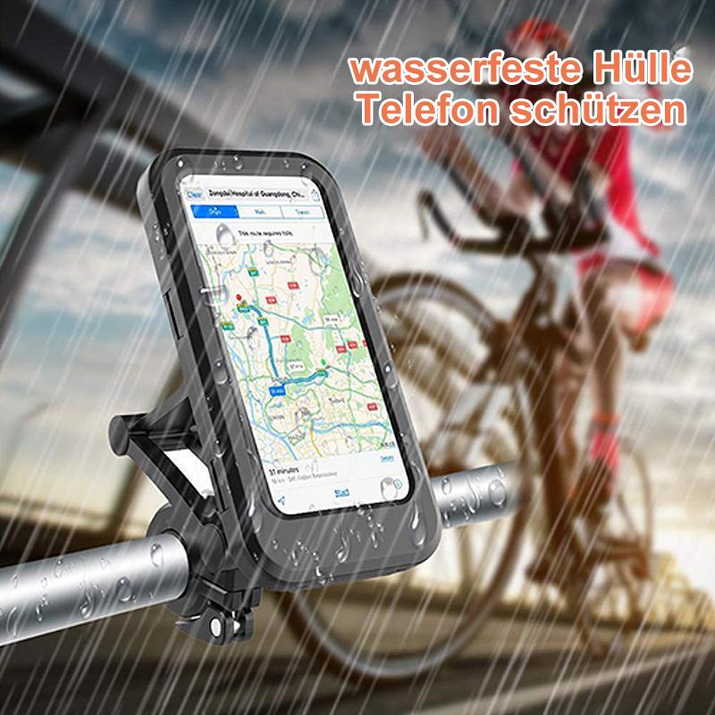 NovaTrail-fietstelefoonhouder met waterdichte hoes en draadloze powerbank van 15 W