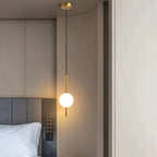 Marven Glass Sphere Pendant Light, Nordic-Inspired Design