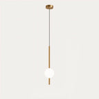 Marven Glass Sphere Pendant Light, Nordic-Inspired Design