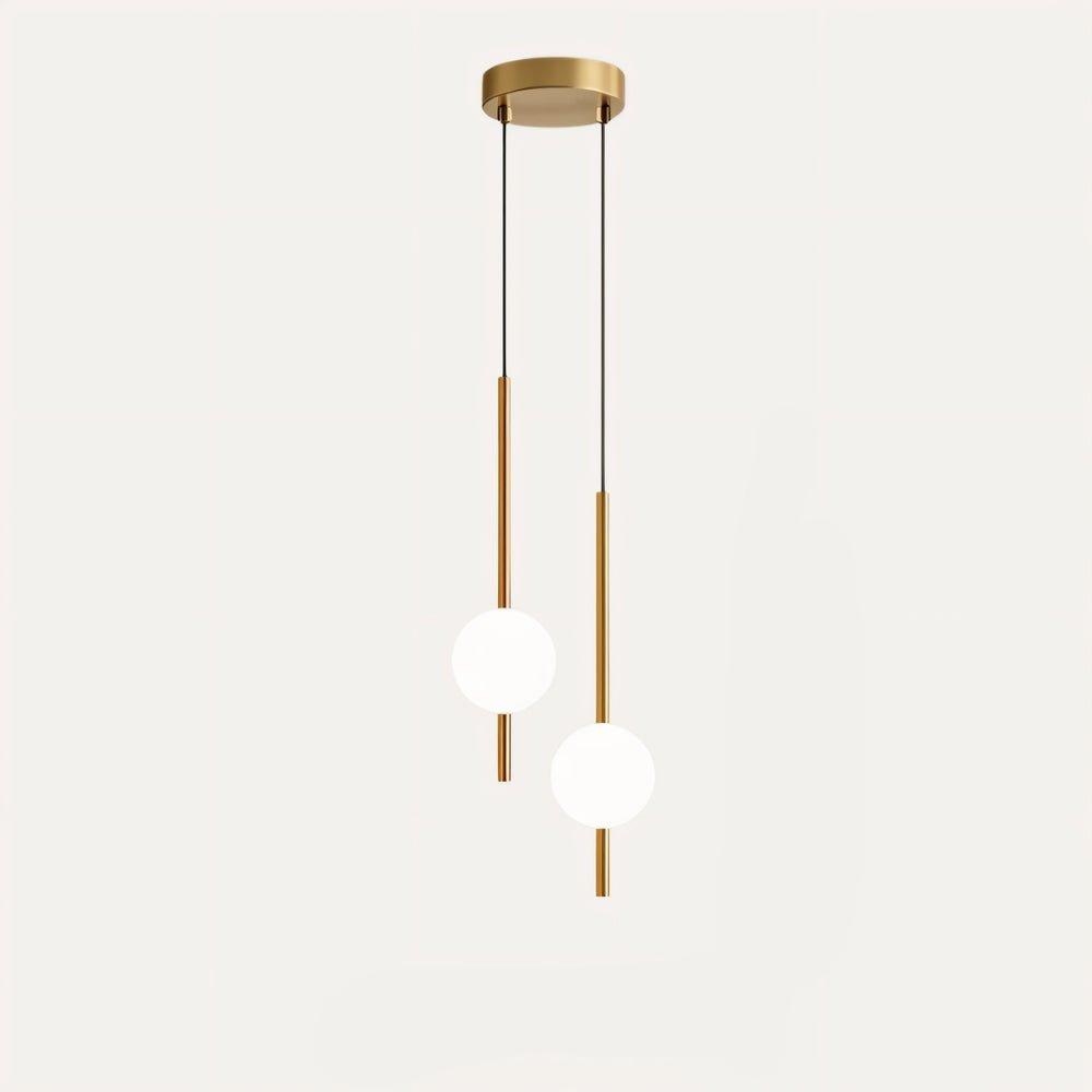 Marven Glass Sphere Pendant Light, Nordic-Inspired Design