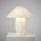 Kairo Metal Table Lamp With Paper Shade, Modern E27 Design