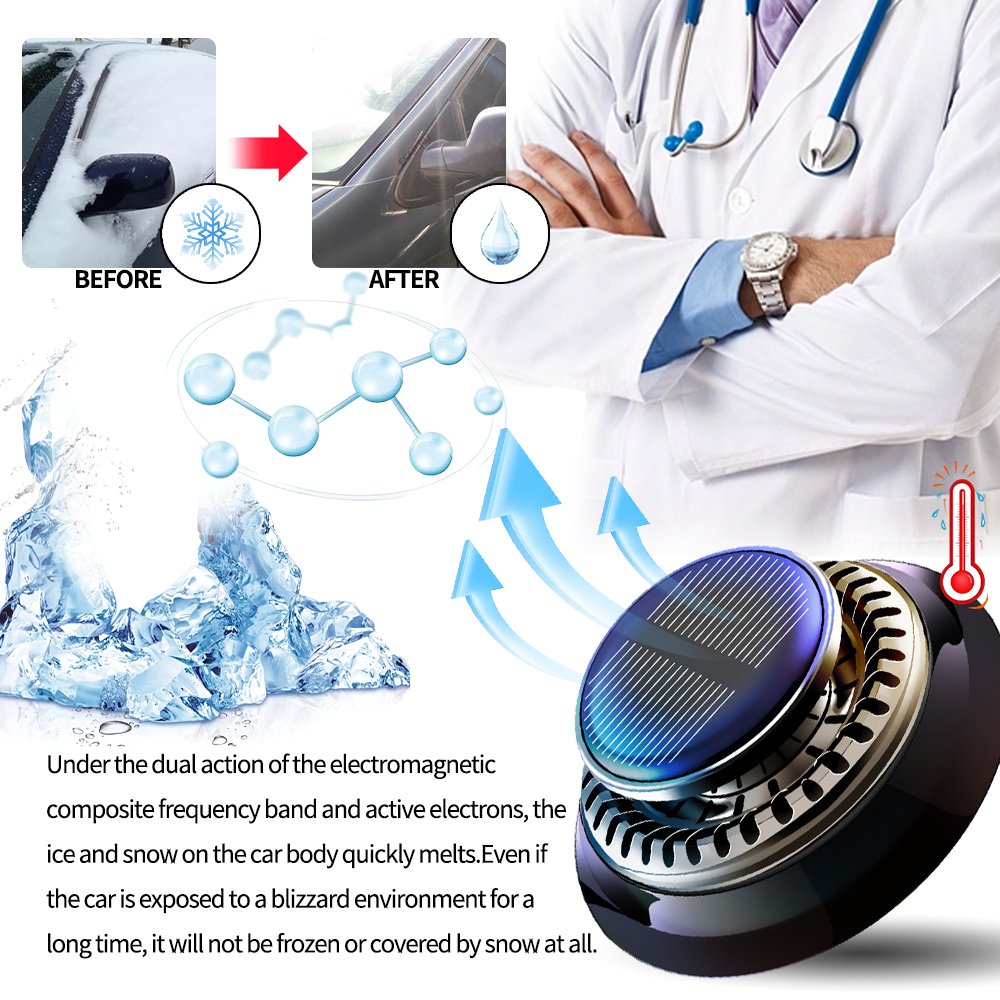 Winter Ice & Snow Deterrent For Cars, FrostWave 2.0 Electromagnetic Device