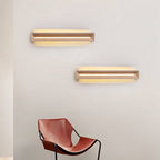 Aurelia Travertine Integrated LED Wall Lamp For Minimalist Interiors