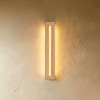 Aurelia Travertine Integrated LED Wall Lamp For Minimalist Interiors