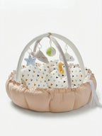 Convertible Baby Play Gym With Sensory Arch & Play Mat