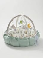 Convertible Baby Play Gym With Sensory Arch & Play Mat