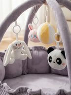 Convertible Baby Play Gym With Sensory Arch & Play Mat