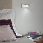 Nachtkastlamp met instelbare helderheid en flexibele hals, Asterra