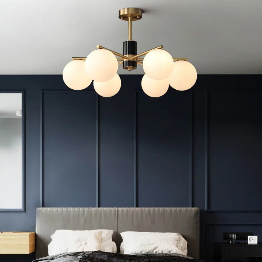 AstraGlobe Chandelier With Ambient Globe Shades For Dining Rooms